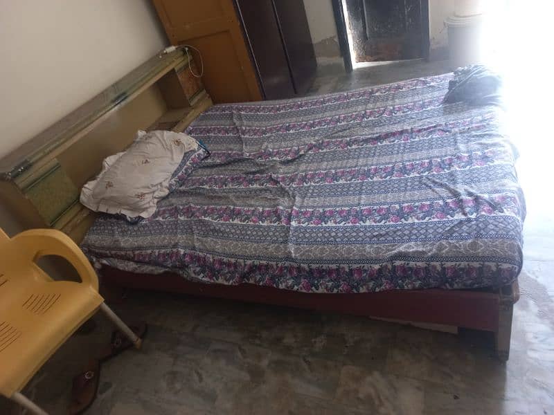 bed and divder for sale. 1