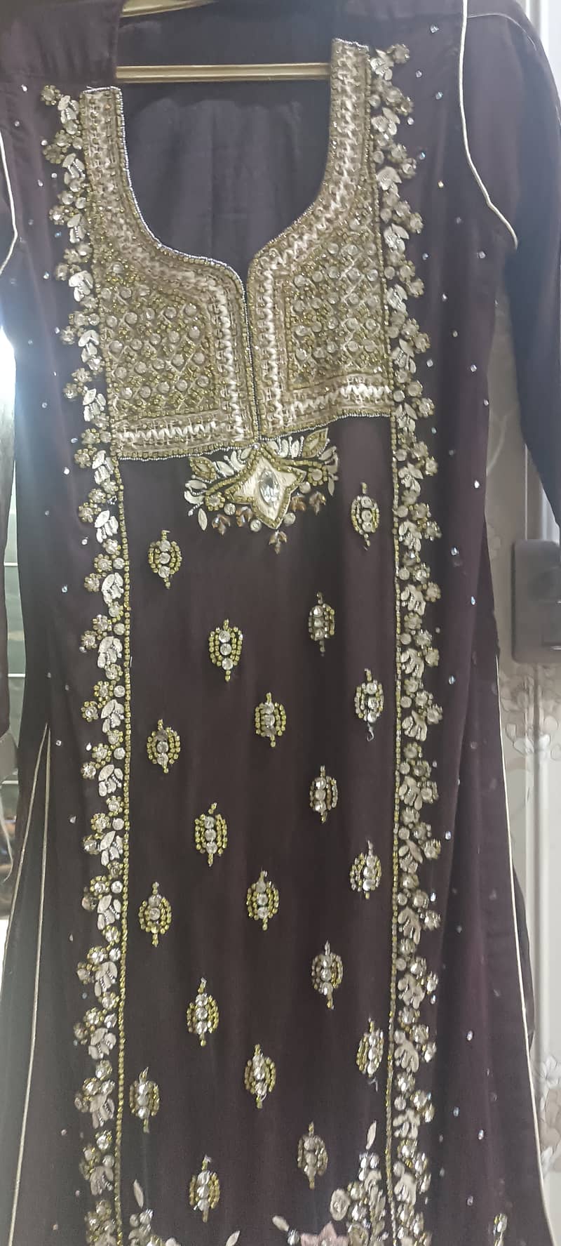 2 piece fully embroidered shirt duppata 3