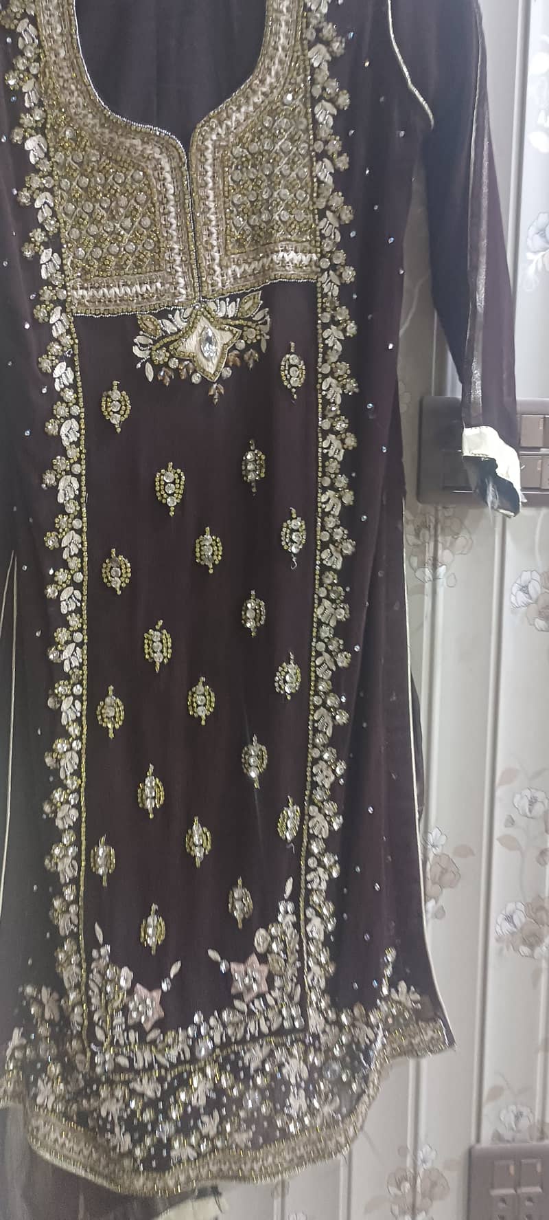 2 piece fully embroidered shirt duppata 4