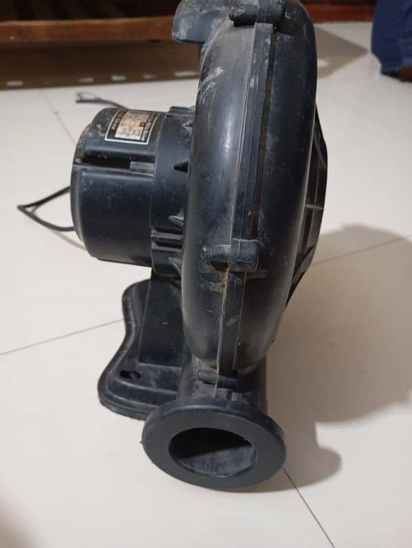 Electric fan blower. 4