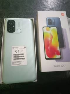 redmi 12c 4 128gb 10/10 condition warranty hain abi