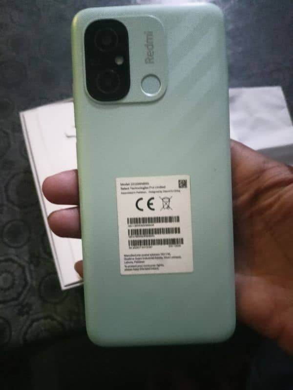 redmi 12c 4 128gb 10/10 condition warranty hain abi 3