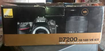 Nikon D7200 with 18-140 Lens