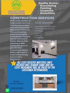 Professional Construction Services - Quality You Can Trust