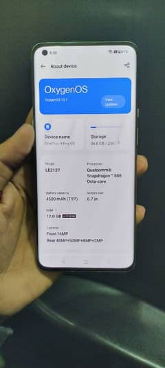 OnePlus 9pro for sale ram 12+12 256 GB non pta