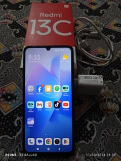 mi redmi 13 C brand new condition 6/128 scratchless  condition