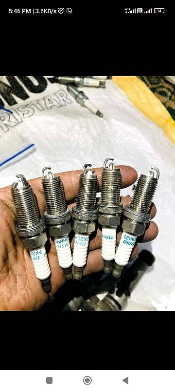 iridium spark plugs ALL cars and bikes etc. . . 1