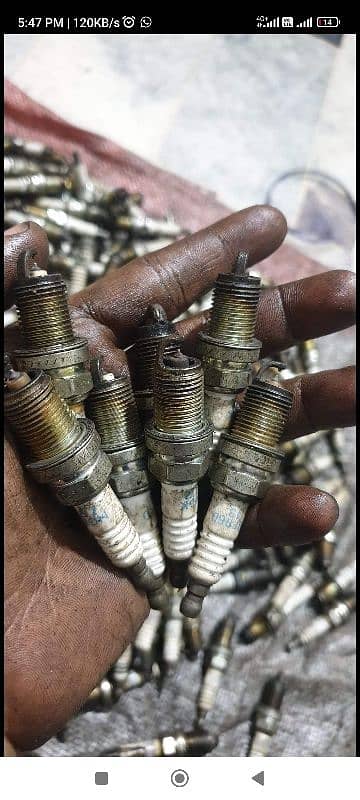 iridium spark plugs ALL cars and bikes etc. . . 4