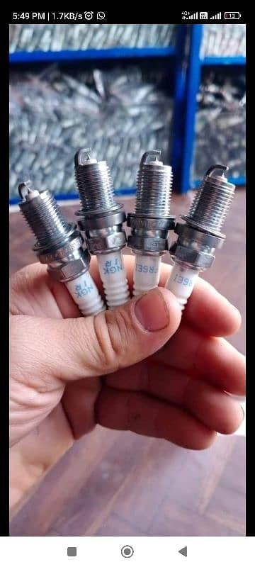 iridium spark plugs ALL cars and bikes etc. . . 10