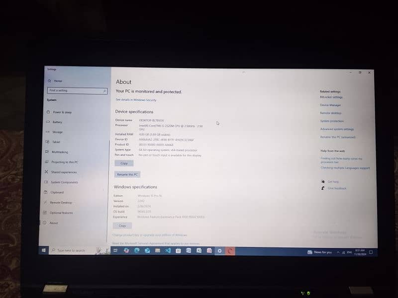 Lenovo Thinkpad core i5 2nd gen 0