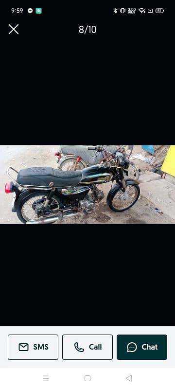 Yamaha Dhoom 70CC 2018 model 2