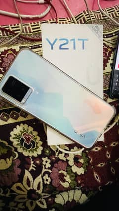 vivo y21t 4+1/128gb full box 10/10 condition