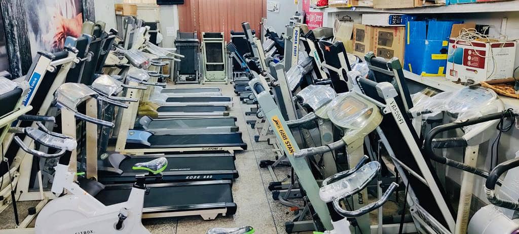 Used Treadmill Elliptical GYM Machine Wholesale Price Cardio Cycle Bik 9