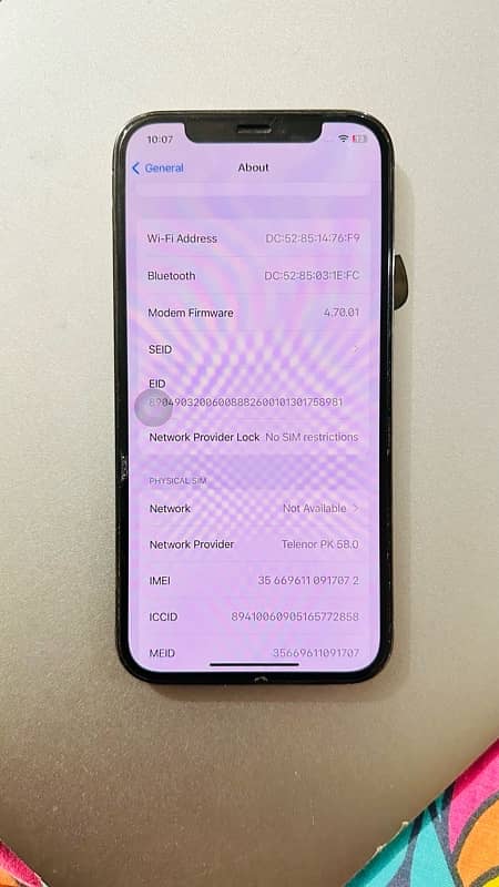 Iphone 12 Pro Non-PTA Factory unlock 1