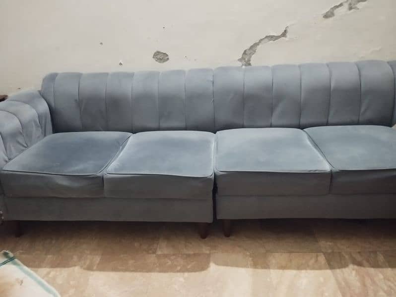 L shape sofa 1