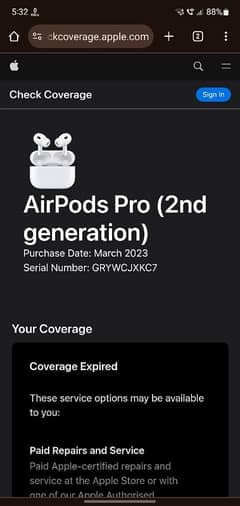 Air pods pro 2nd generation