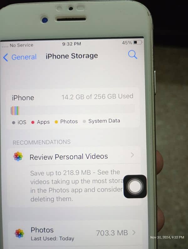 iphone 7 non pta 256 gb ( all ok ) 9