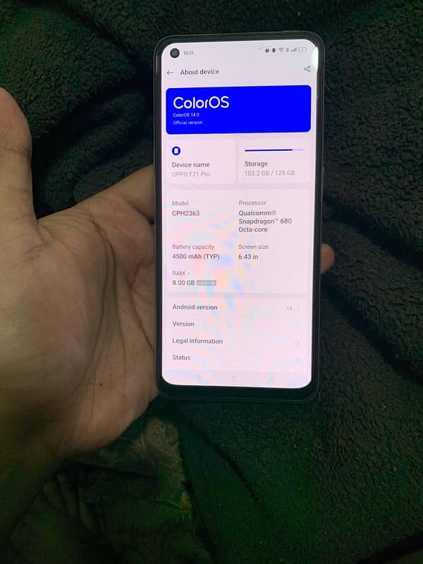 Oppo F21 Pro 5