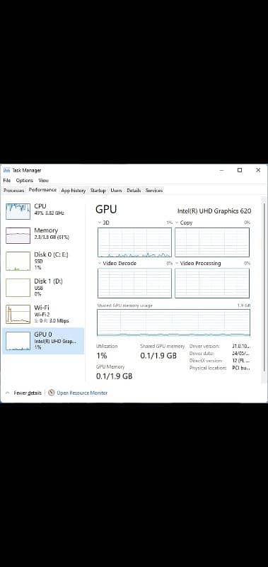 Dell 3301 8th generation 8