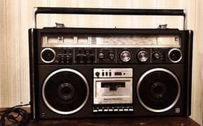 national Panasonic vintage boombox radio