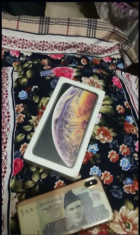 Pta approved dual physical iphone xsmax with box 0