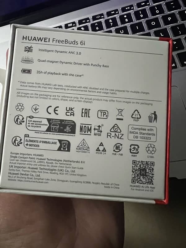 Huawei Freebuds 6i   (2months used) 15