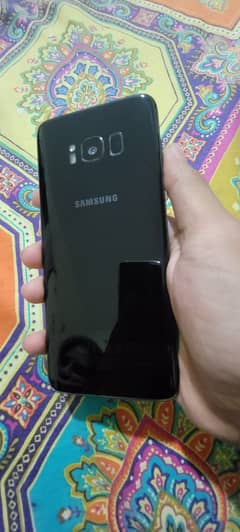 Samsung galaxy S8,used,panel broken,works perfectly fine.