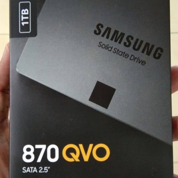 Samsung 870 qvo 1TB SSD 0