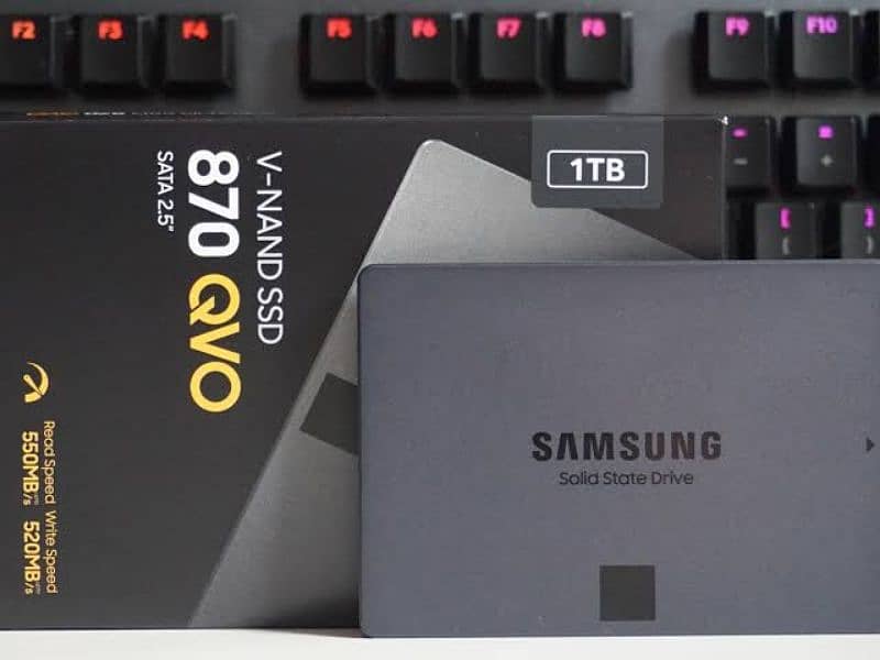 Samsung 870 qvo 1TB SSD 1