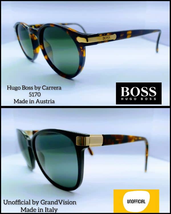 Original Carrera Ray ban Hugo Boss Rayban Safilo Blue Bay 2