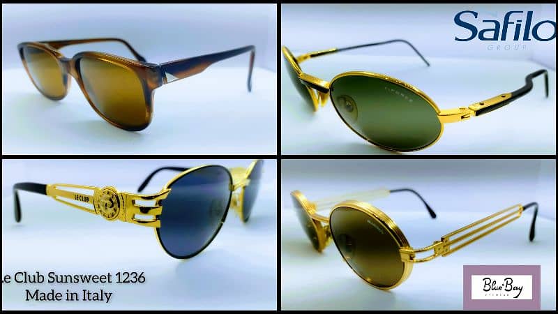 Original Carrera Ray ban Hugo Boss Rayban Safilo Blue Bay 10