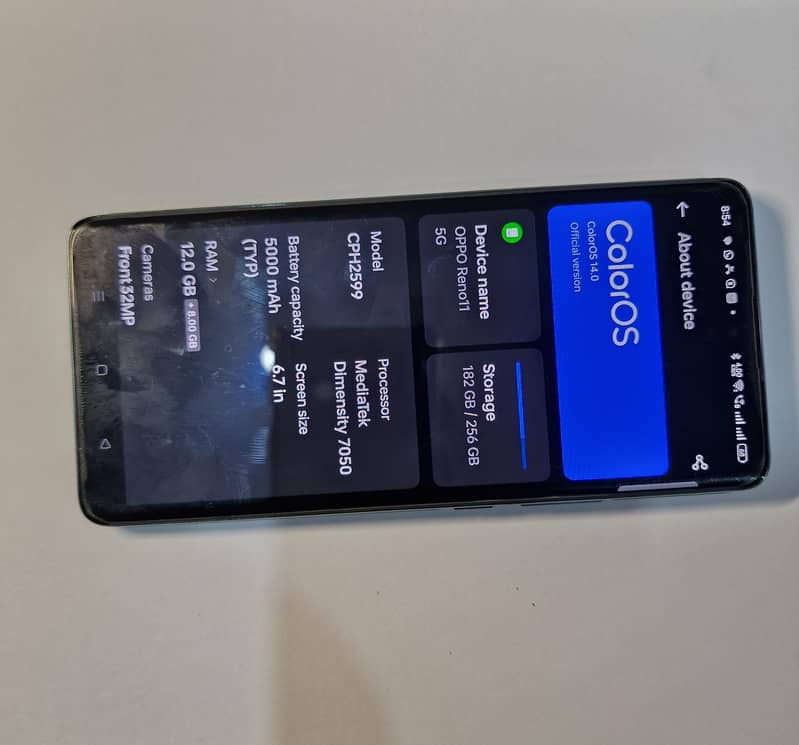 OPPO Reno11 5G PTA APPROVED (CPH2599) (12+8 - 256gb) 1 month used 11