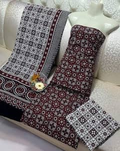 Sindhi ajrak dress rs 1500