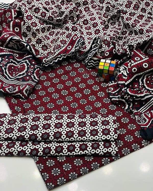 Sindhi ajrak dress rs 1500 1