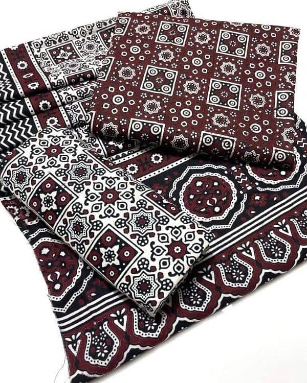 Sindhi ajrak dress rs 1500 2