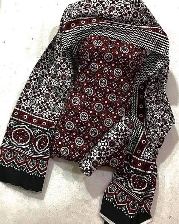 Sindhi ajrak dress rs 1500 5