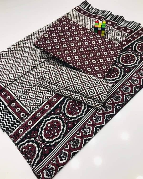 Sindhi ajrak dress rs 1500 9