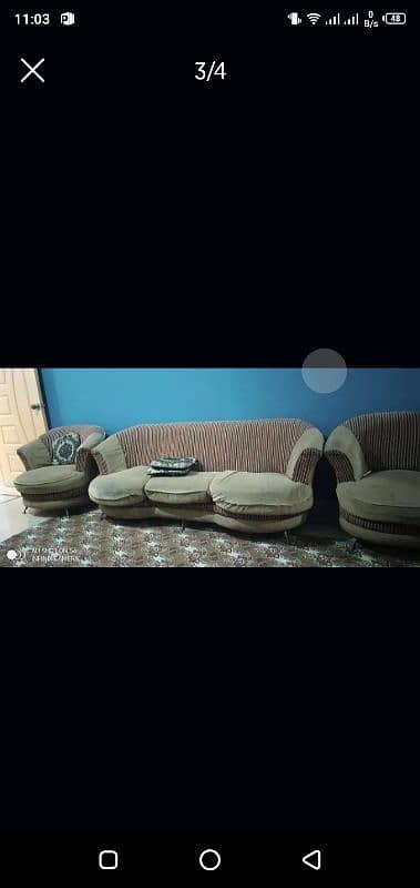 7 sitter. sofa set is available amazing Price 1