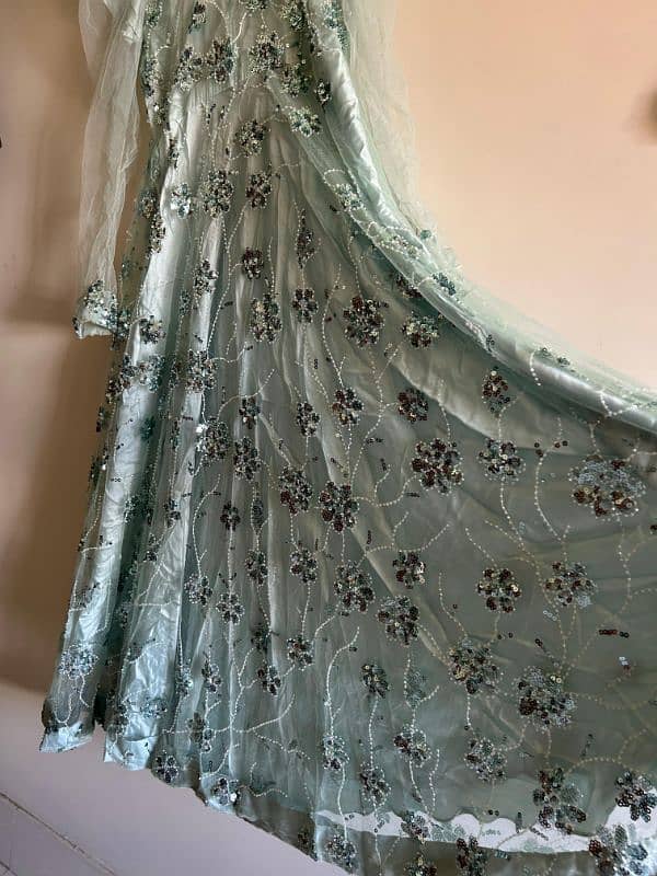 Blossom mint Gown 1