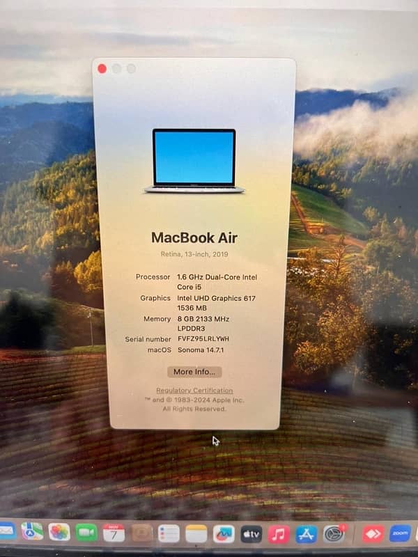 Mac book air 2019 2