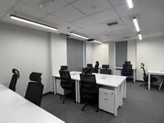 5 Persons Fully Furnished Office For Rent Johar Town