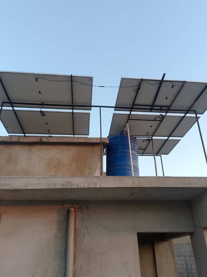 Solar installation/SOLAR elevated structure/solar complete wiring 13