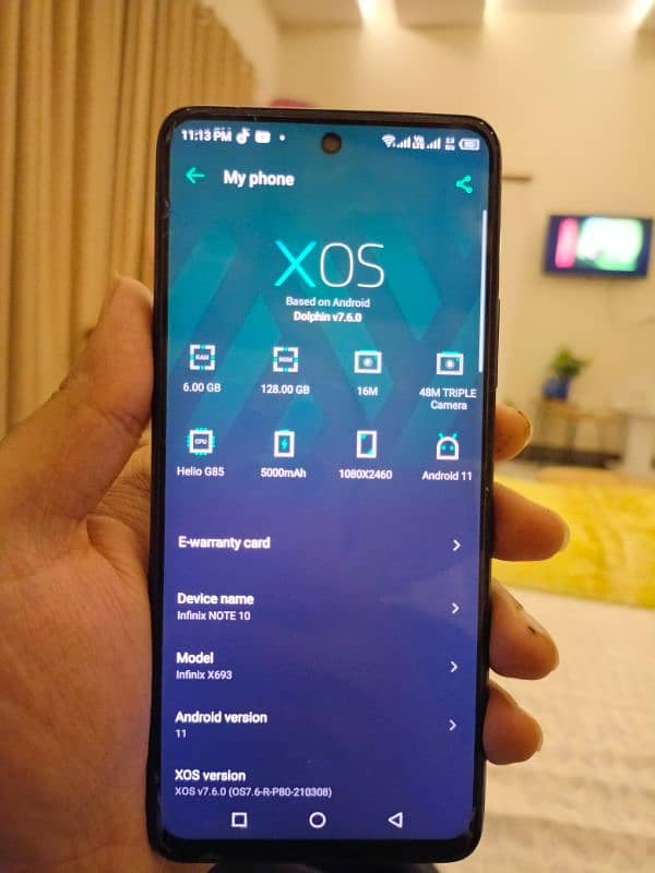 Infinix Note 10 6GB 128Gb 1