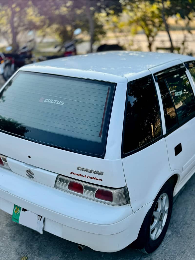 Suzuki Cultus VXL 2017 Limited Edition - White - Urgent Sell 2