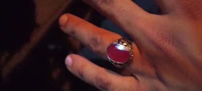 Irani Ring Ruby natural 100%