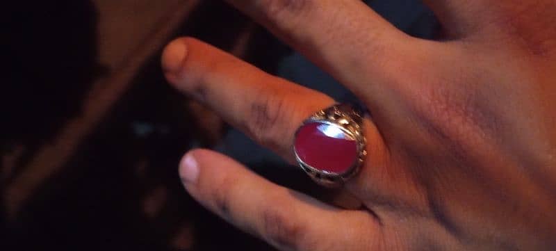 Irani Ring Ruby natural 100% 0