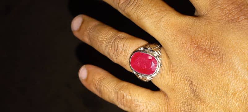 Irani Ring Ruby natural 100% 2