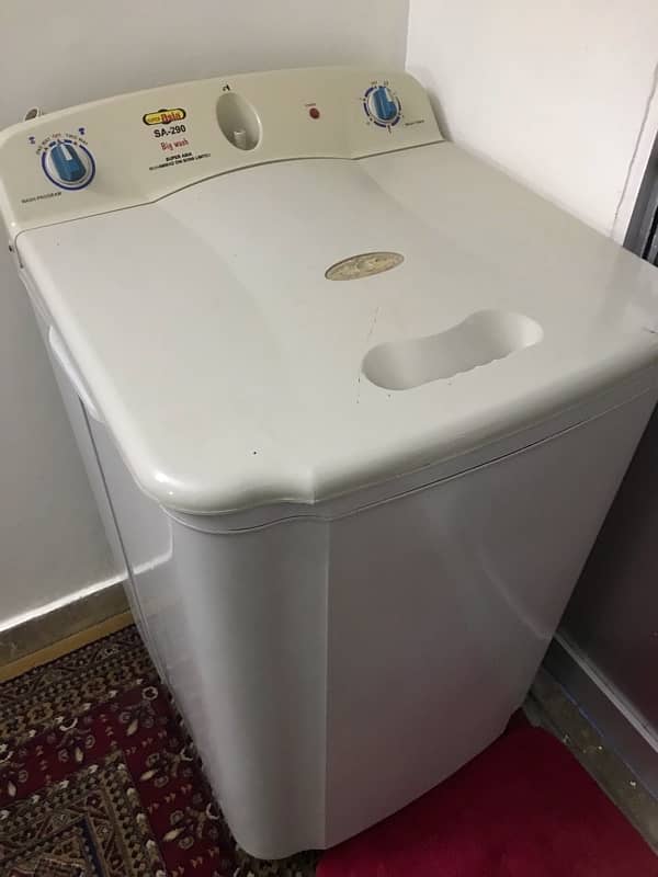 Super Asia washing machine (Jumbo) 0