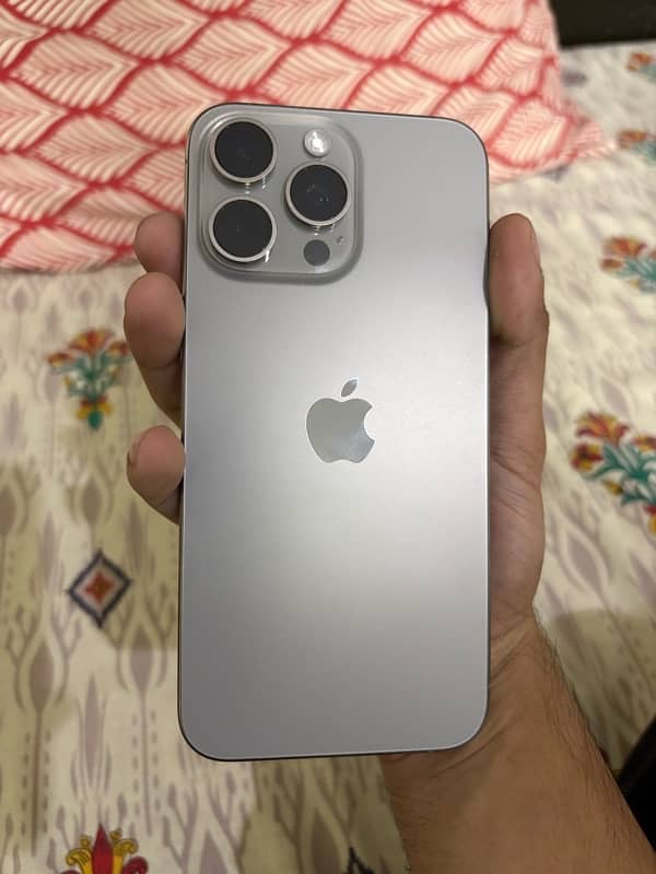 Iphone 15 pro max Pta approved 7