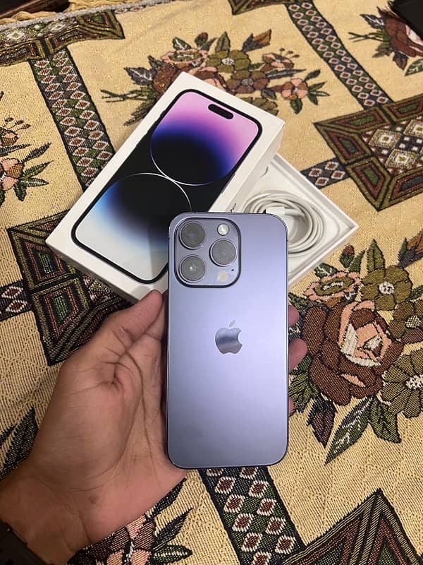 Iphone 14Pro. 256Gb. 10/10. Non Pta. With Box 9